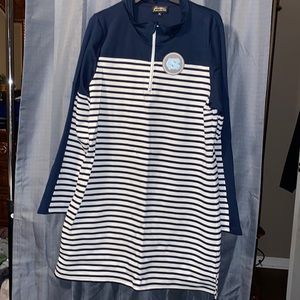 UNC TAR HEEL WOMENS MINI DRESS SIZE XL